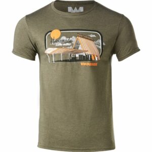 Whataburger Men's Old Store Front T-Shirt Green, Large - Men's Outdoor Graphic Tees at Academy Sports