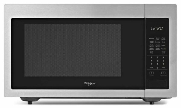 Whirlpool 1.6 Cu. Ft. Fingerprint-Resistance Stainless Steel Countertop Microwave