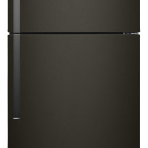 Whirlpool 33" Fingerprint Resistant Black Stainless Steel Top Freezer Refrigerator