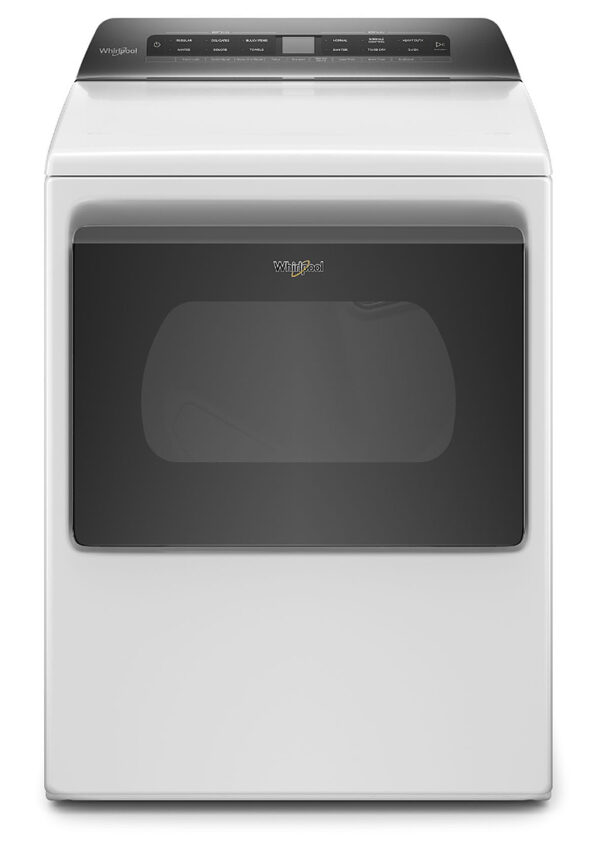 Whirlpool 7.4 Cu. Ft. White Top Load Electric Dryer With Intuitive Controls