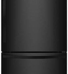 Whirlpool Black Bottom-Freezer Refrigerator