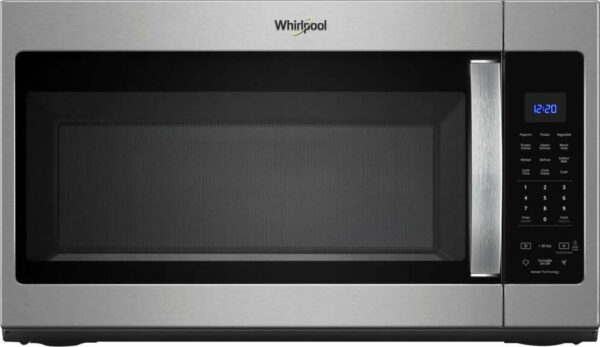 Whirlpool Fingerprint Resistant Stainless Steel Over-The-Range Microwave Hood Combination