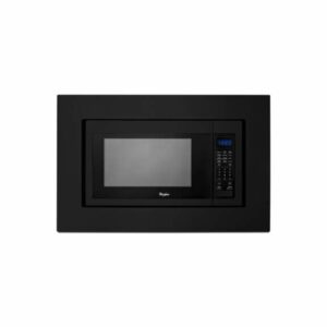 Whirlpool MK2160A 30 Inch Wide Built-In Kit for Whirlpool Microwave Ovens Black Cooking Appliance Accessories and Parts Microwave Accessories Trim