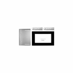 Whirlpool MK2167A 27" Trim Kit For Countertop Microwaves Black Cooking Appliance Accessories and Parts Microwave Accessories Trim Kits