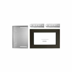 Whirlpool MK2167A 27" Trim Kit For Countertop Microwaves Black Stainless Cooking Appliance Accessories and Parts Microwave Accessories Trim Kits