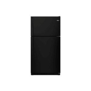 Whirlpool WRT311FZD 33 Inch Wide 20.51 Cu. Ft. Top Mount Refrigerator Black Refrigeration Appliances Full Size Refrigerators Top Freezer Full Size