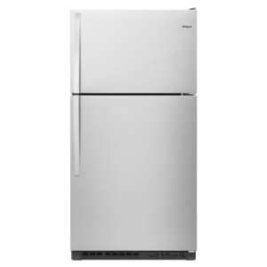 Whirlpool WRT311FZD 33 Inch Wide 20.51 Cu. Ft. Top Mount Refrigerator Stainless Steel Refrigeration Appliances Full Size Refrigerators Top Freezer