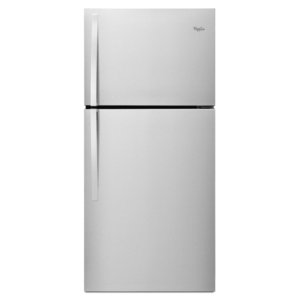 Whirlpool WRT549SZD 30 Inch Wide 19.2 Cu. Ft. Top Freezer Refrigerator with LED Interior Lighting Monochromatic Stainless Steel Refrigeration