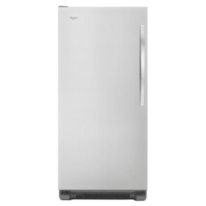 Whirlpool WSZ57L18D 30 Inch Wide 18 Cu. Ft. All-Freezer with Fast Freeze and LED Lighting Monochromatic Stainless Steel Refrigeration Appliances