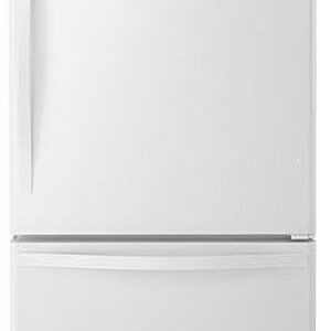 Whirlpool White Bottom-Freezer Refrigerator