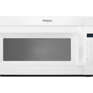 Whirlpool White Over-The-Range Microwave Hood Combination