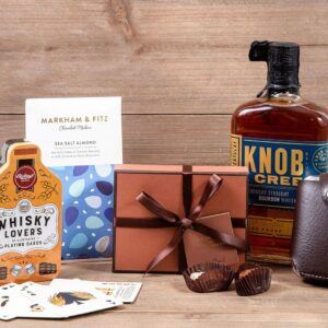 Whiskey Lovers Night In with Knob Creek Bourbon by GiftBasket.com