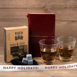 Whiskey on the Rocks Holiday Gift Set by GiftBasket.com