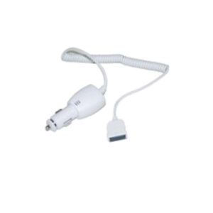 White - Car Charger for Apple iPod, iPad 1/2, iPhone 4/4S, 3G/3GS