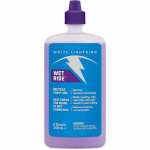 White Lightning WetRide Synthetic Lubricant 240ml Bottle