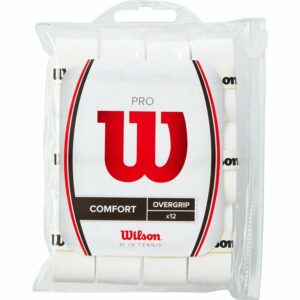 Wilson Pro Tennis Racket Overgrips 12-Pack White - Tennis at Academy Sports