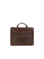 Wilsons Leather Dakota Side Rod Zip Leather Briefcase