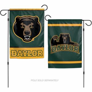 WinCraft Baylor University 2-Sided Garden Flag Dark Green - NCAA Novelty at Academy Sports