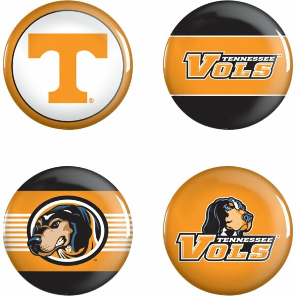 WinCraft University of Tennessee Buttons 4-Pack Orange - NCAA Accessories at Academy Sports