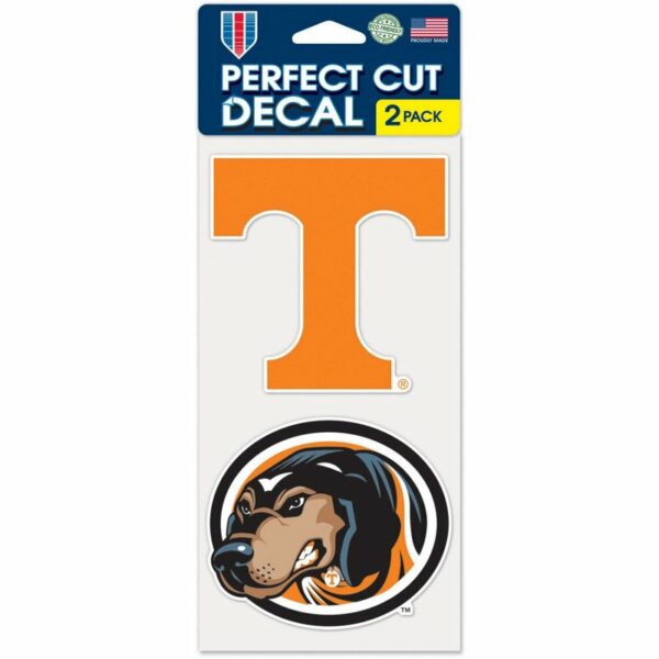 WinCraft University of Tennessee Perfect Cut Decals 2-Pack Orange - NCAA Novelty at Academy Sports