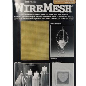 WireMesh Woven Fabric brass