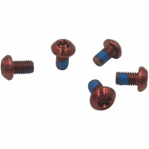 Wolf Tooth Camo Chainring Bolts - Red