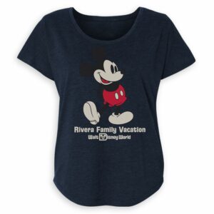 Women's Walt Disney World Mickey Mouse Family Vacation T-Shirt Customized