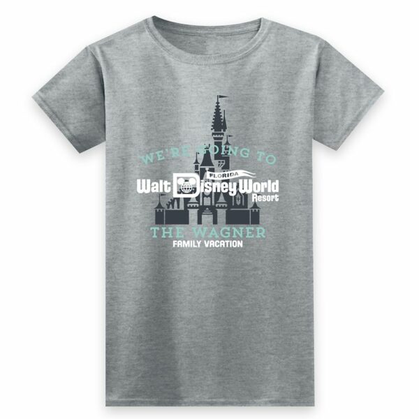 Women's Walt Disney World Resort Family Vacation T-Shirt Customized