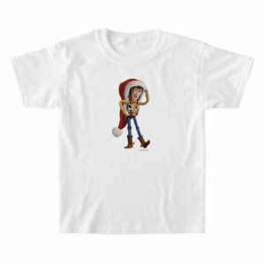 Woody in Santa Hat T-Shirt for Kids Customized Official shopDisney