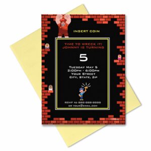 Wreck-It Ralph Invitation Customizable Official shopDisney