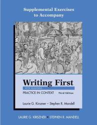 Writing First : Pract. In.. - Supplement Exercises