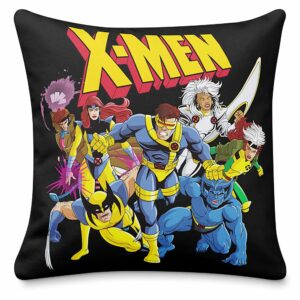 X-Men Group and Logo Throw Pillow Customized Official shopDisney