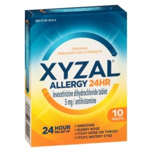 XYZAL Allergy Medicine - 10.0 ea