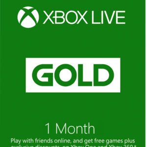 Xbox Live 1-Month Gold Membership (Digital Code)