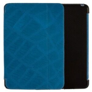 Xentris Wireless Fitted Leather Case for Apple iPad Mini - Blue Reptile