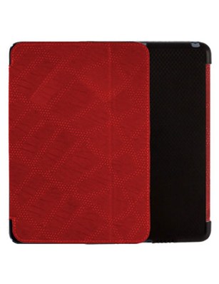 Xentris Wireless Fitted Leather Case for Apple iPad Mini - Red Reptile