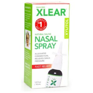 Xlear Natural Saline Nasal Spray with Xylitol - 1.5 fl oz