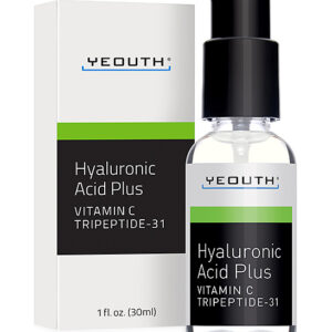 YEOUTH Women's Skin Serums & Treatments - Hyaluronic Acid Plus with Vitamin C & Tri-peptide 31