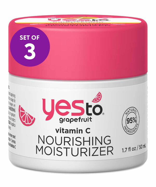 YES TO Women's Face Creams & Moisturizers - Grapefruit Vitamin C Nourishing Moisturizer - Set of 3