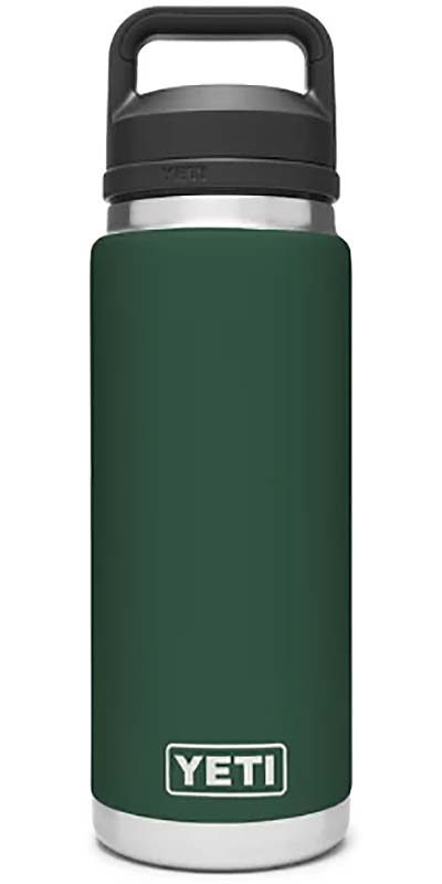 YETI Northwoods Green 26 Oz Bottle With Chug Cap