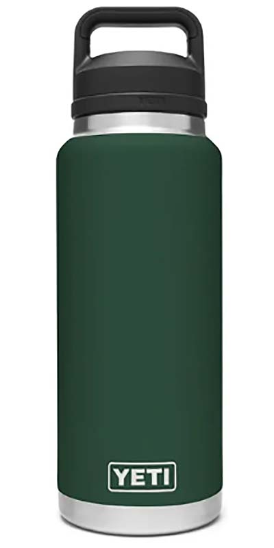 YETI Northwoods Green 36 Oz Bottle With Chug Cap