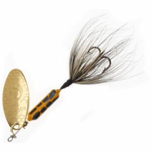 Yakima Rooster Tail 1/16 oz. In-Line Spinner Yellow - Frsh Water Wire Baits at Academy Sports