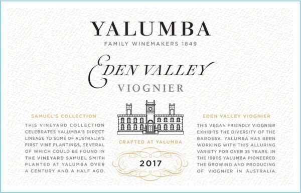 Yalumba 2017 Samuel's Collection Eden Valley Viognier - White Wine