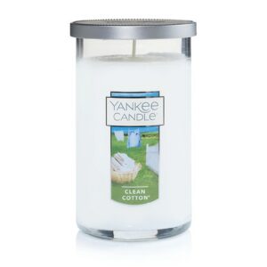 Yankee Candle Medium Perfect Pillar Clean Cotton - 1.0 ea