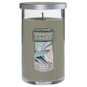 Yankee Candle Medium Perfect Pillar Sage/Citrus - 1.0 ea