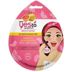 Yes To - Yes To Grapefruit: Vitamin C Glow Boosting Peel-Off Mask (Single Pack) 1 Single Use Mask (0.33fl oz / 10ml)