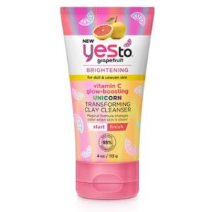 Yes To - Yes To Grapefruit: Vitamin C Glow Boosting Unicorn Transforming Clay Cleanser, 113g 4oz / 113g