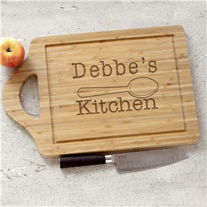 Your Engraved Kitchen Bamboo Cheese Carving Board