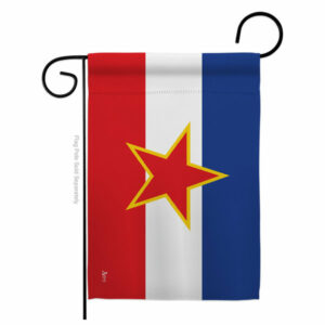Yugoslavia of the World Nationality Garden Flag