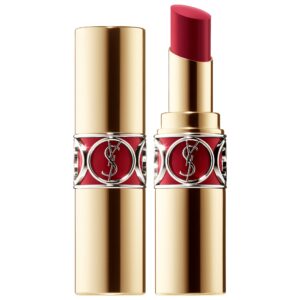 Yves Saint Laurent Rouge Volupte Shine Lipstick Balm 84 Red Cassandre 0.11 oz/ 3.2 g